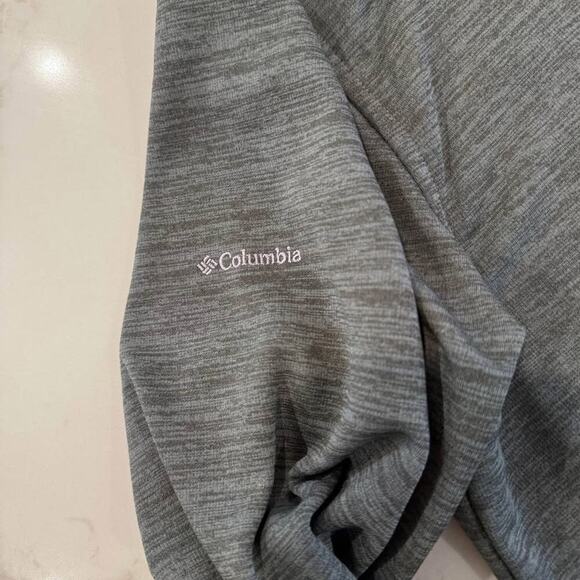 Columbia Adjustable Cowl Neck Pullover Sweatshirt Women's Size Medium Black/Gray - Picture 8 of 8